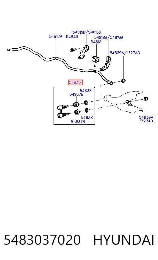 Łącznik stabilizatora przedniego Mitsubishi Sigma sedana (F16A) (1990 - 1996) cena, od 11,18 USD