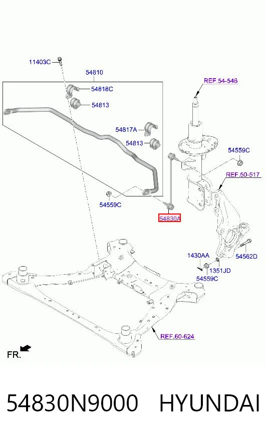 54830N9000 Hyundai/Kia