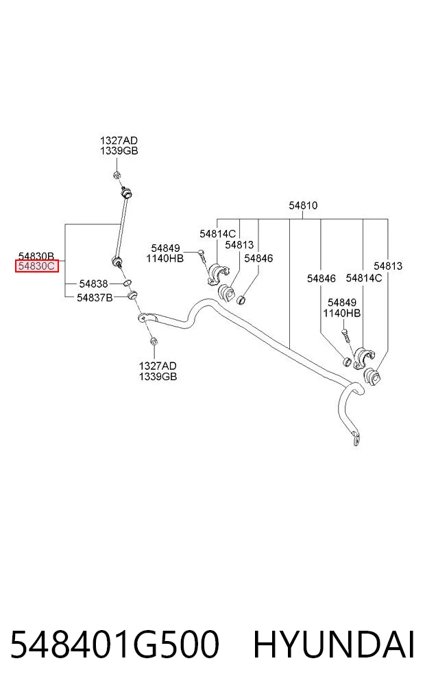 548401G500 Hyundai/Kia
