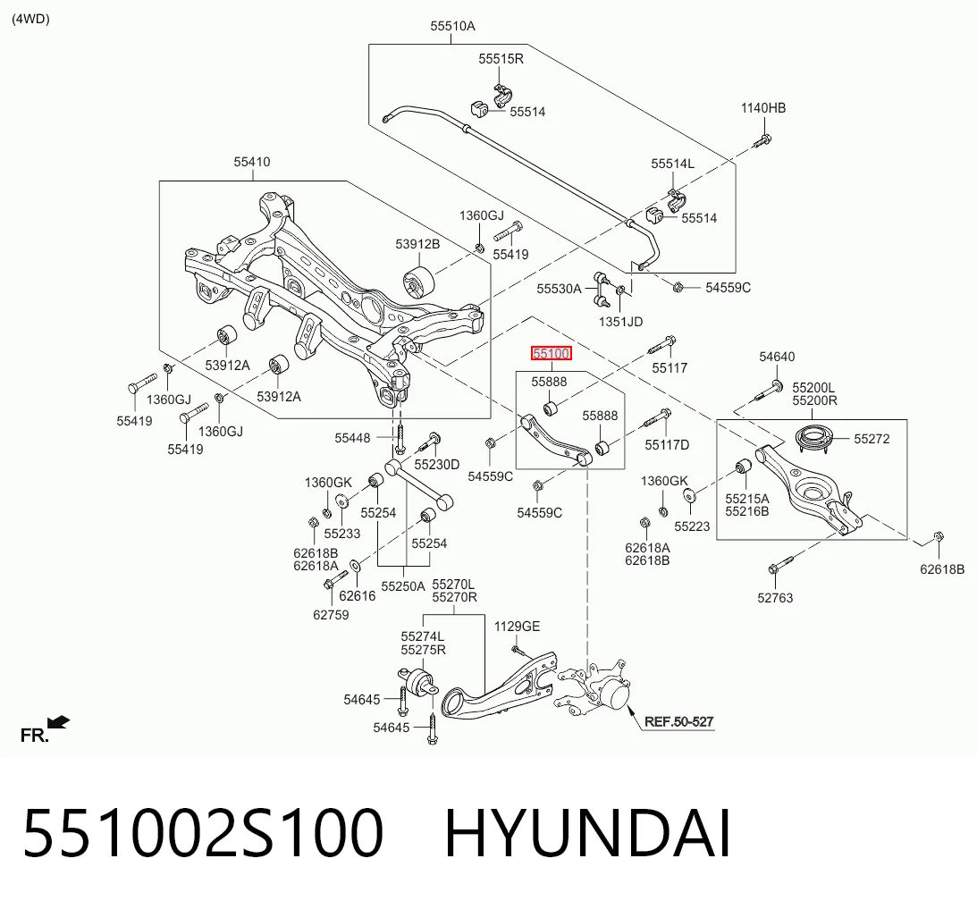 551002S100 Hyundai/Kia
