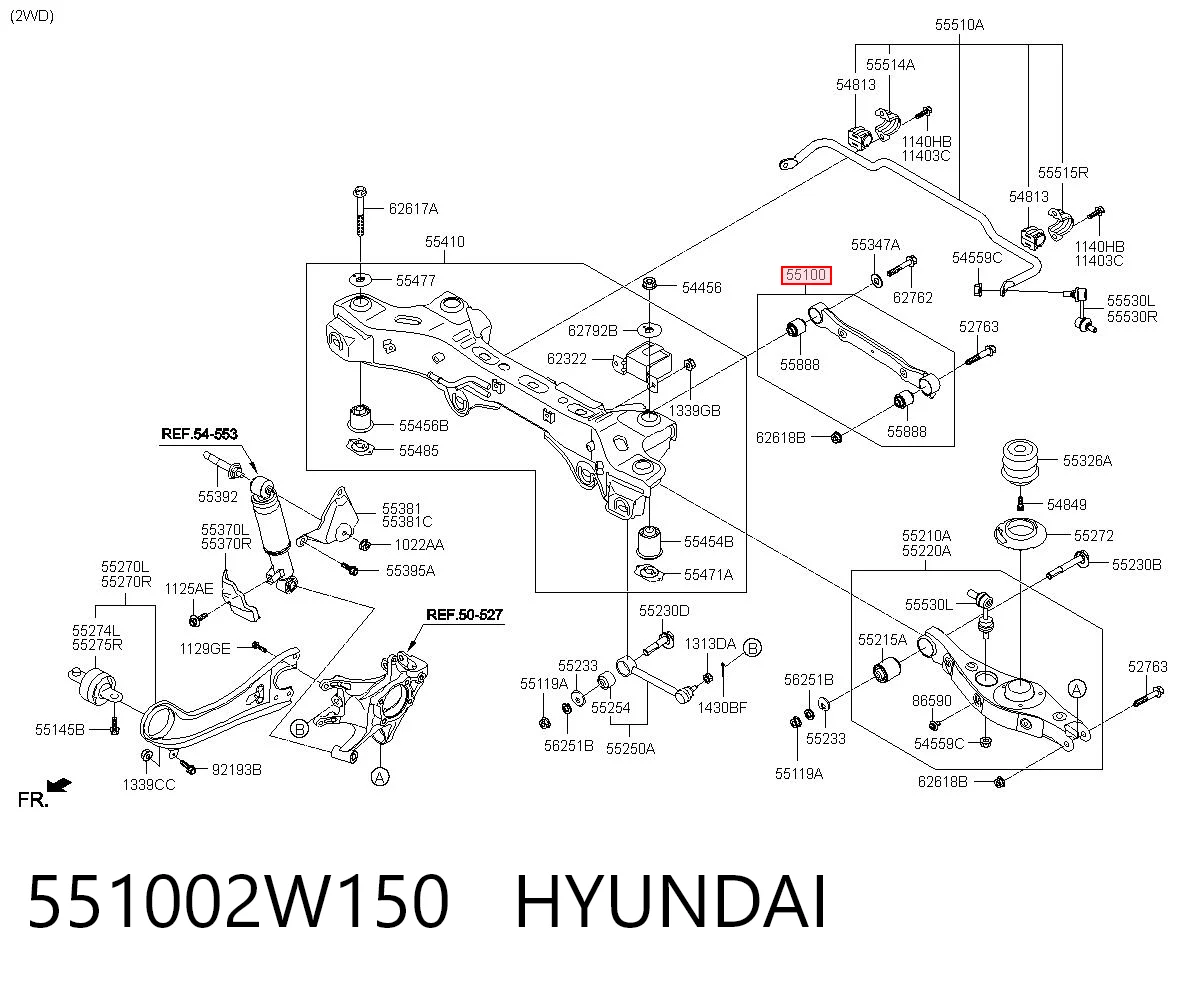 551002W150 Hyundai/Kia