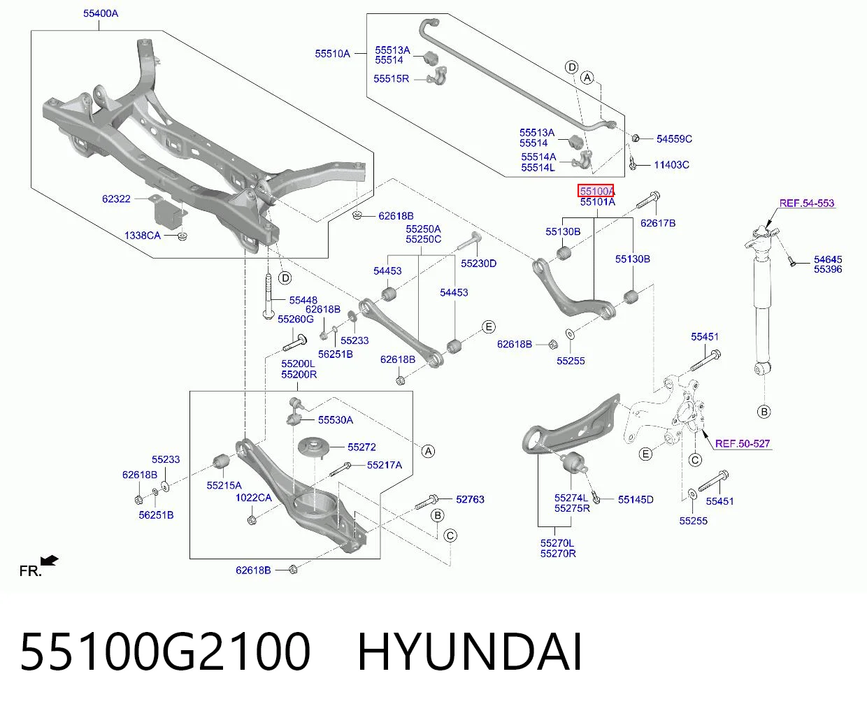 55100G2100 Hyundai/Kia