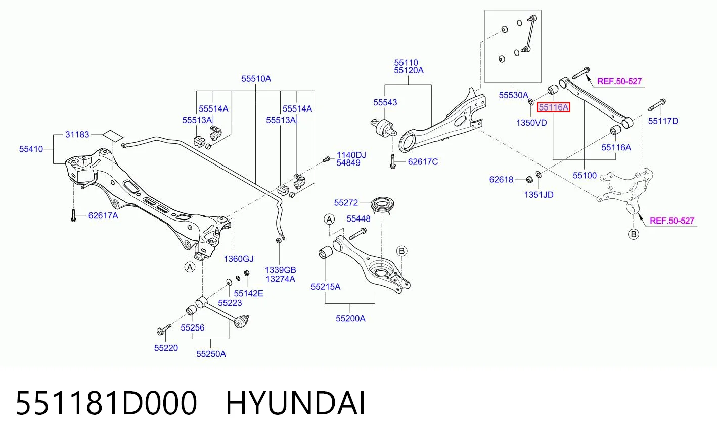 551181D000 Hyundai/Kia