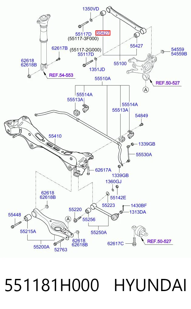551181H000 Hyundai/Kia