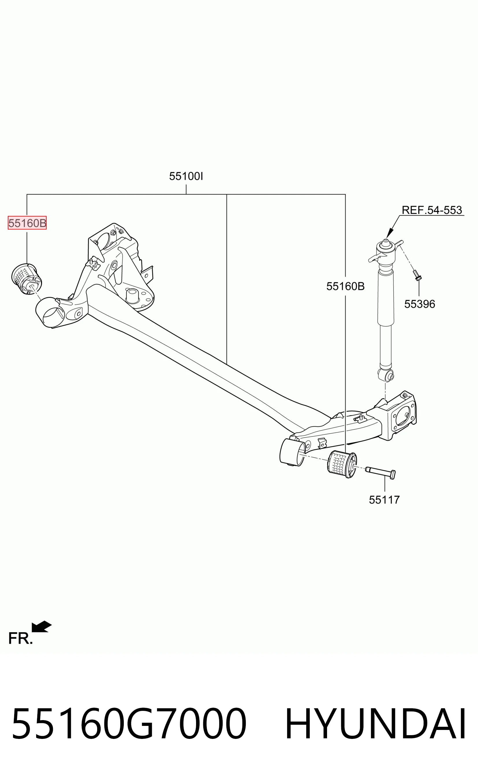 55160G7000 Hyundai/Kia