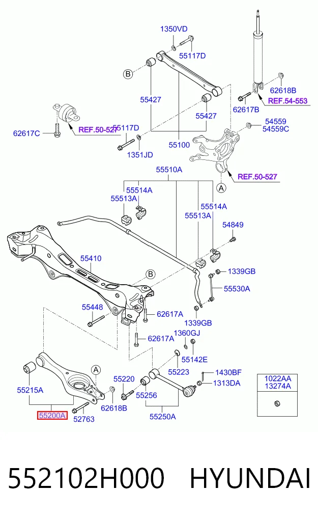 552102H000 Hyundai/Kia