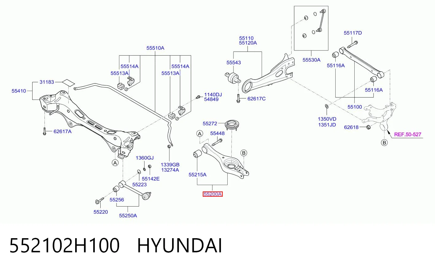 552102H100 Hyundai/Kia