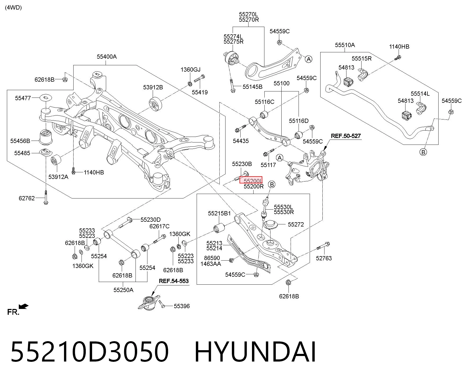 55210D3050 Hyundai/Kia