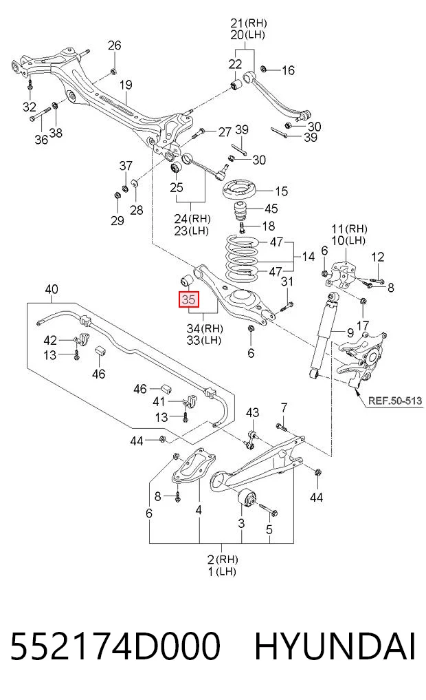 552174D000 Hyundai/Kia
