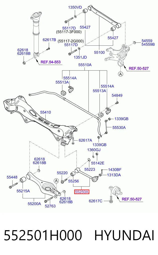 552501H000 Hyundai/Kia