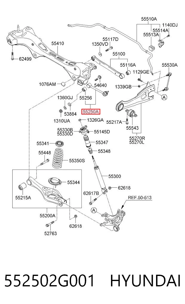 552502G001 Hyundai/Kia