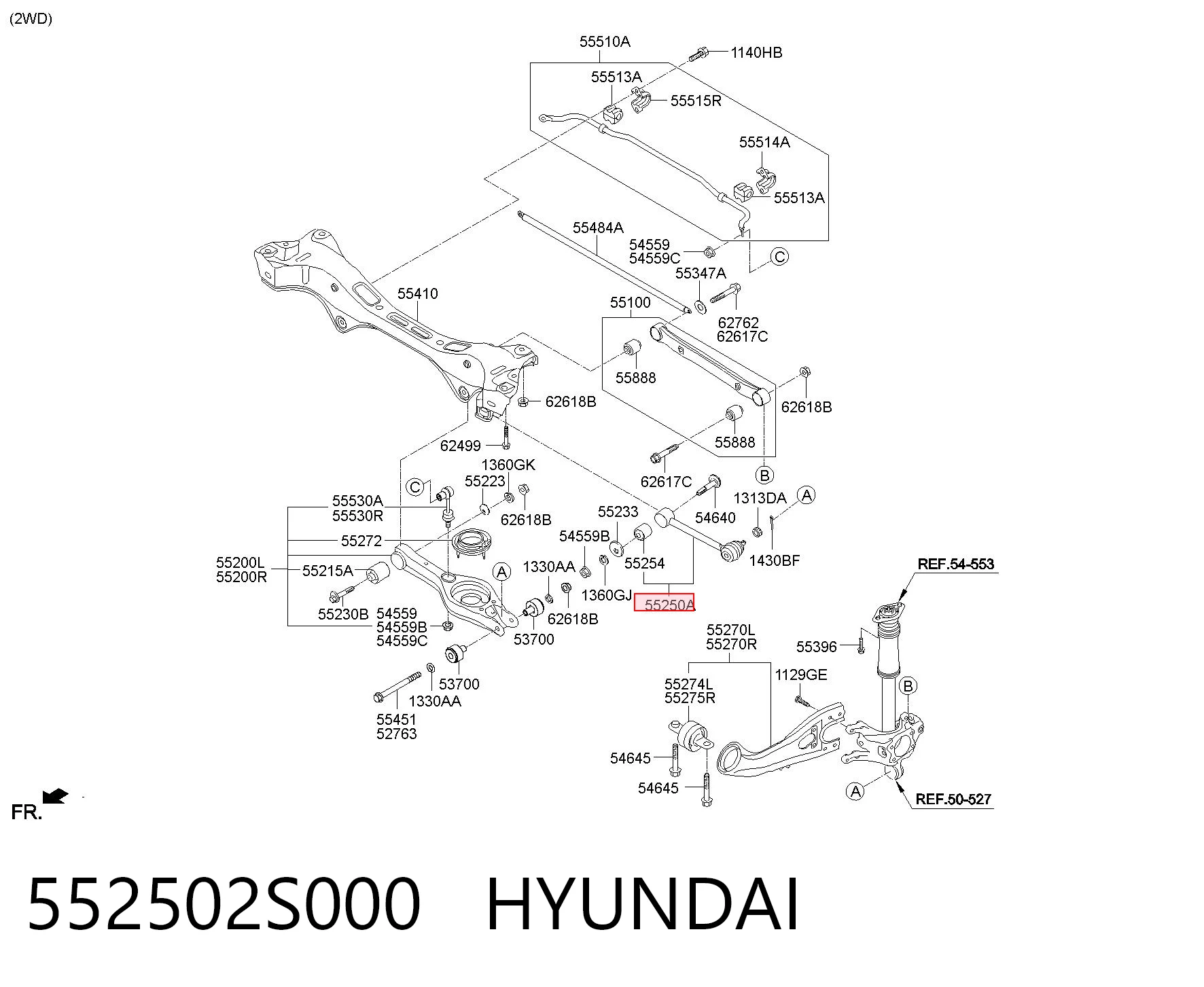 552502S000 Hyundai/Kia