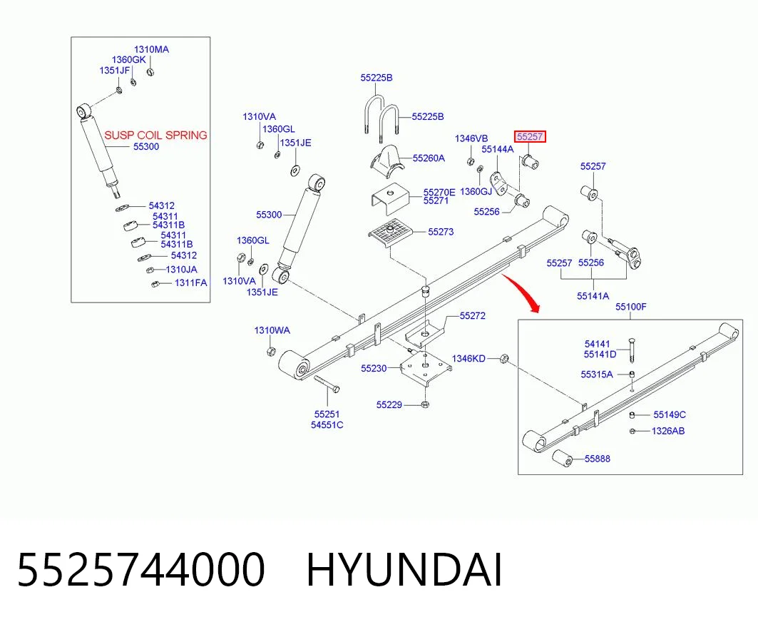 5525744000 Hyundai/Kia