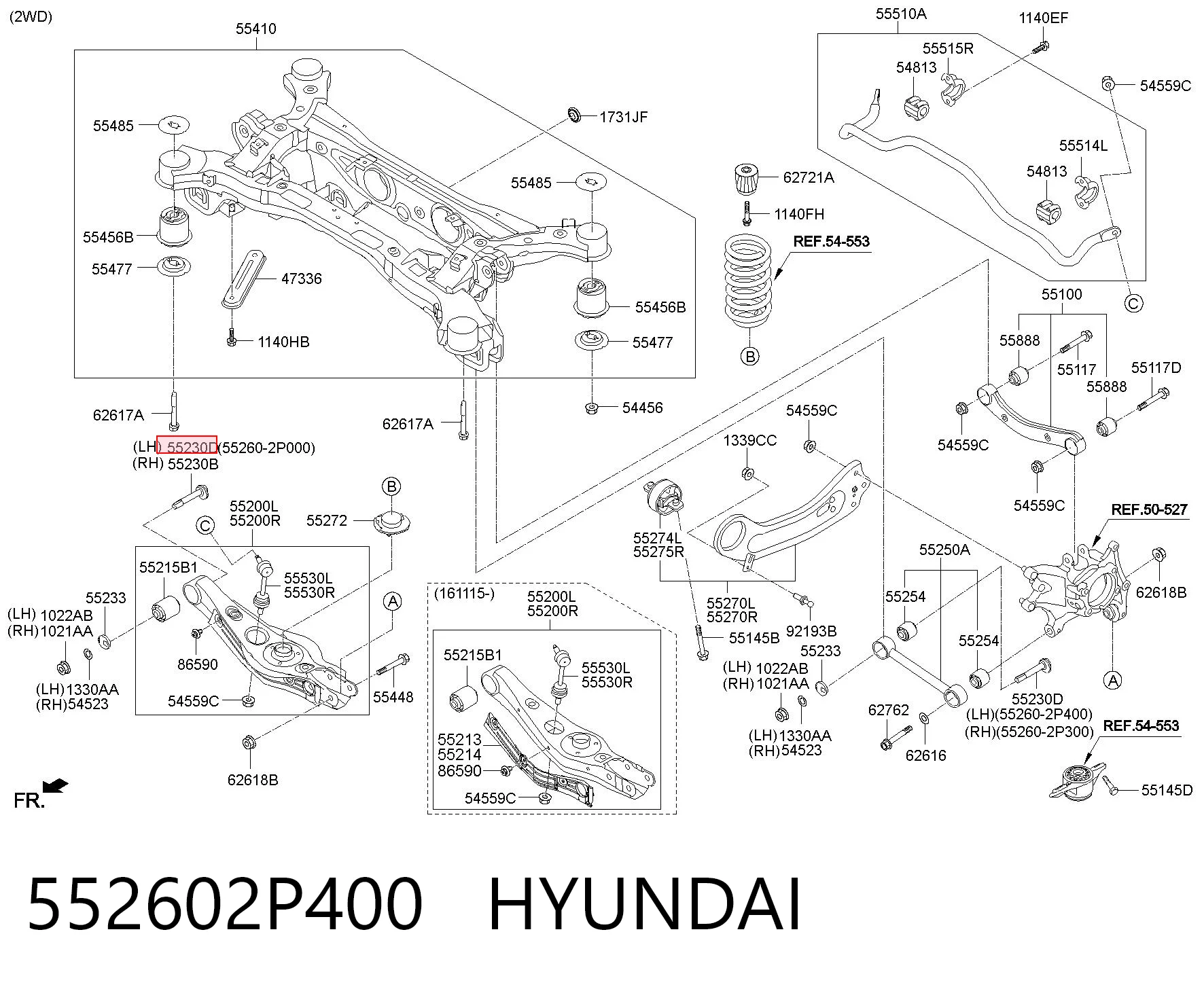 552602P400 Hyundai/Kia