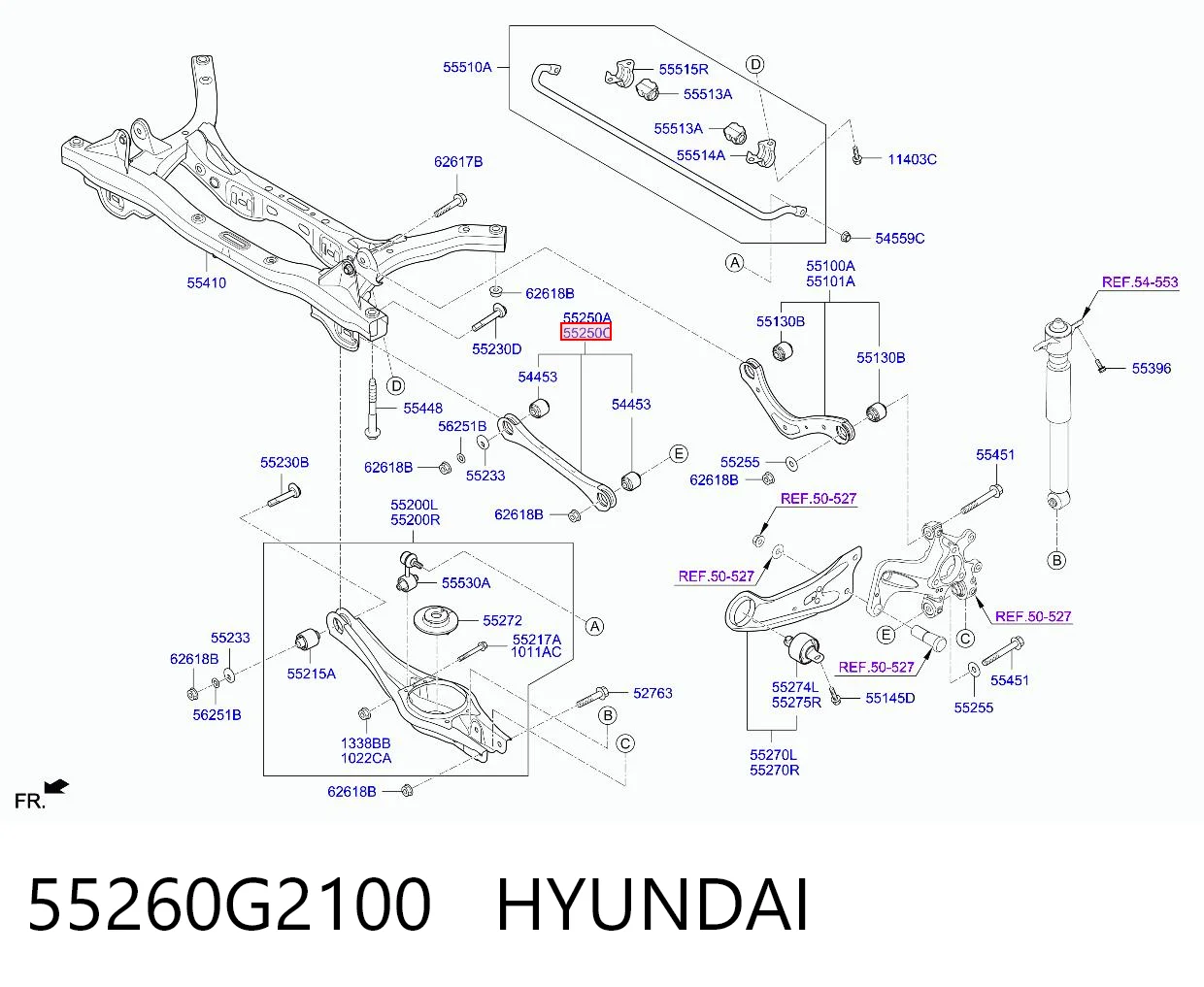 55260G2100 Hyundai/Kia