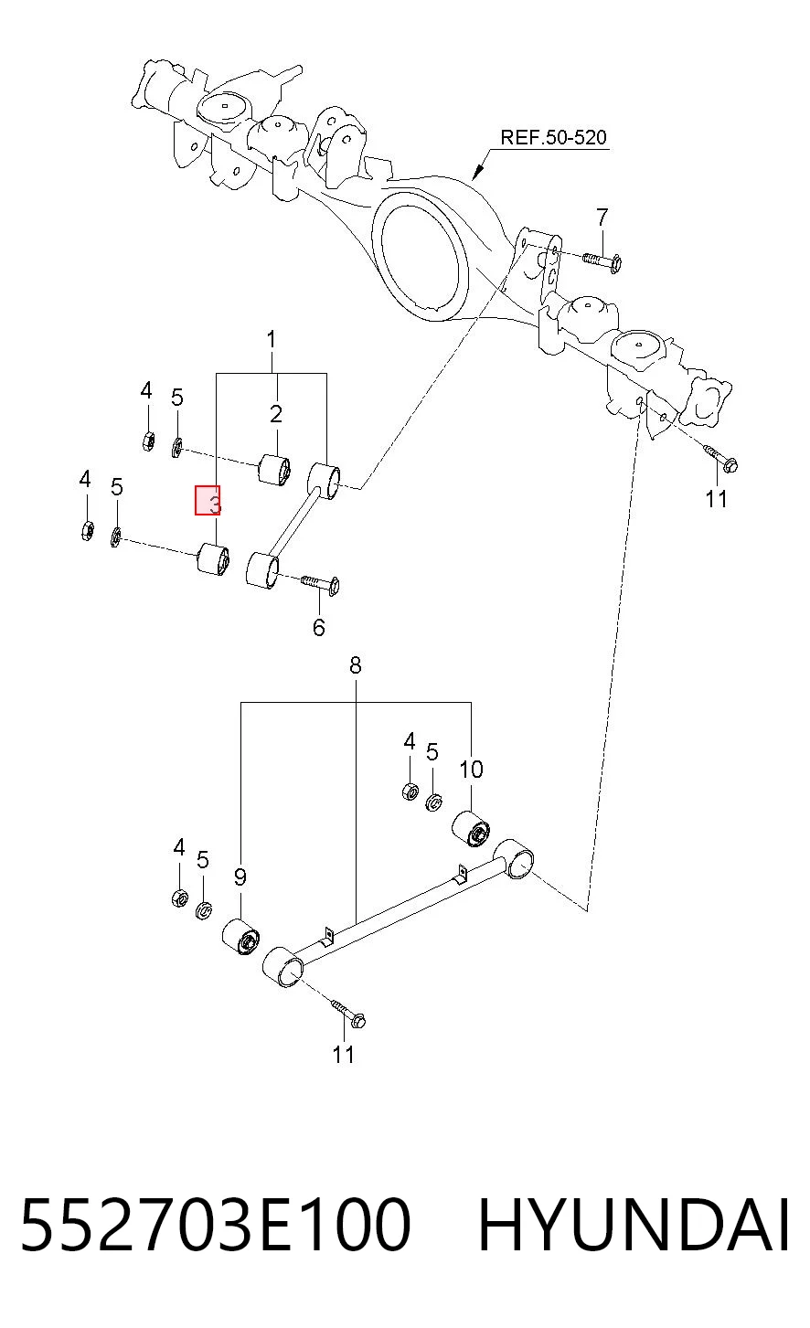 552703E100 Hyundai/Kia