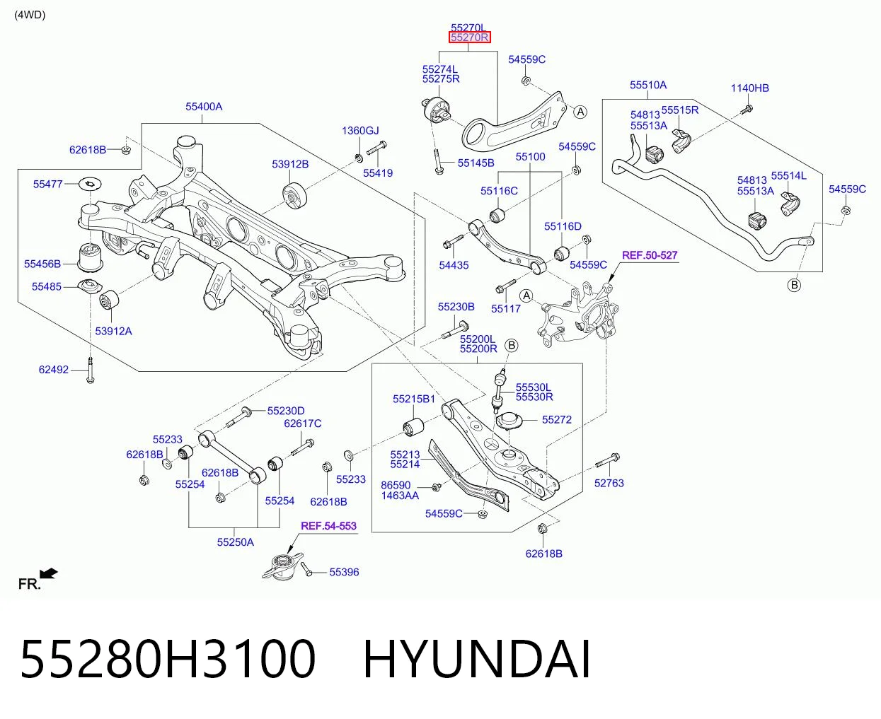 55280H3100 Hyundai/Kia