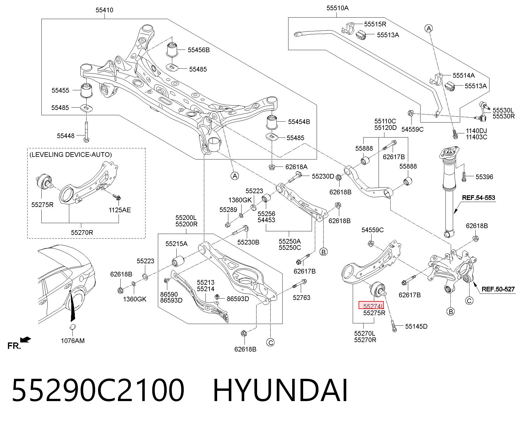 55290C2100 Hyundai/Kia