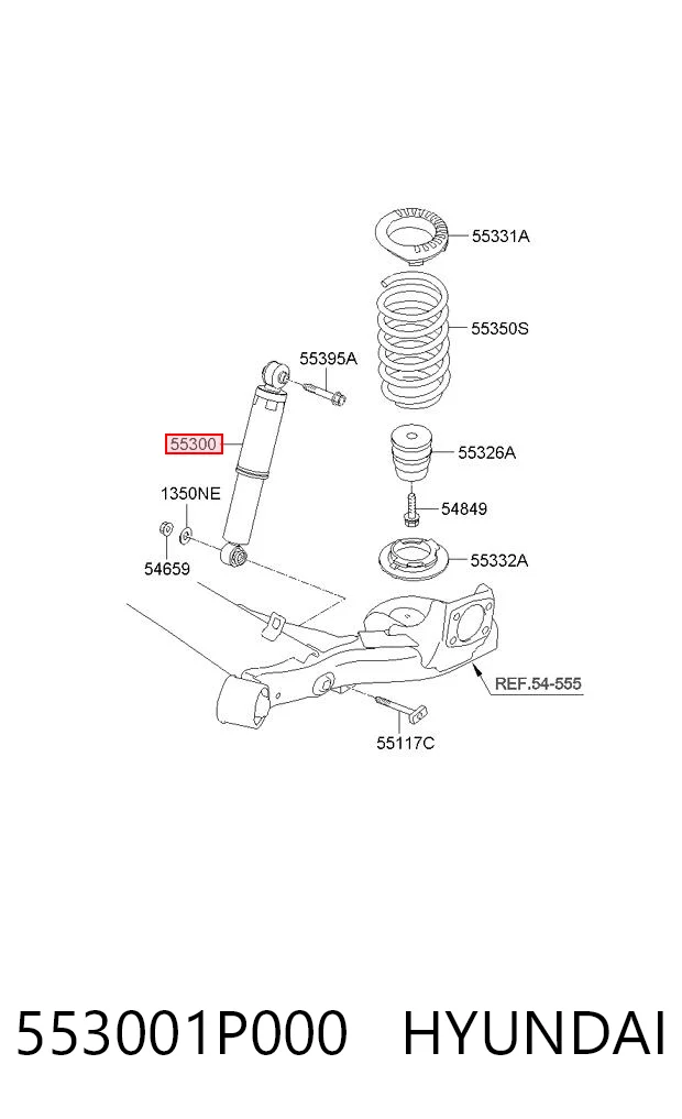 553001P000 Hyundai/Kia