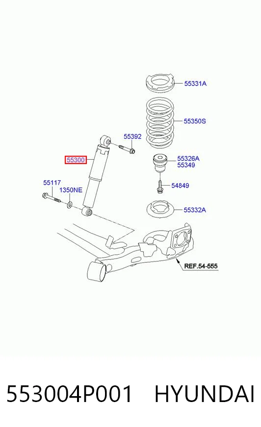 553004P001 Hyundai/Kia