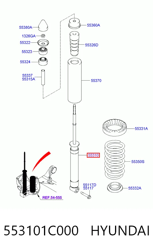 553101C000 Hyundai/Kia