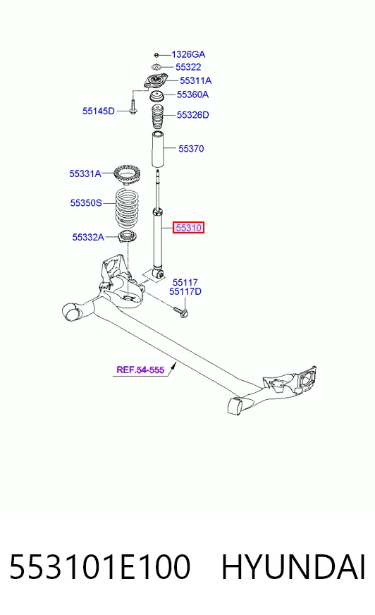 553101E100 Hyundai/Kia