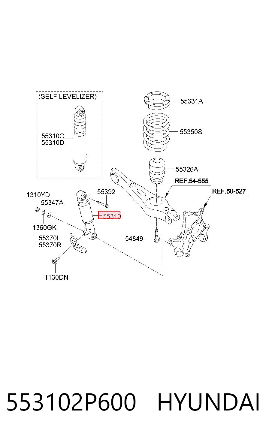 553102P600 Hyundai/Kia
