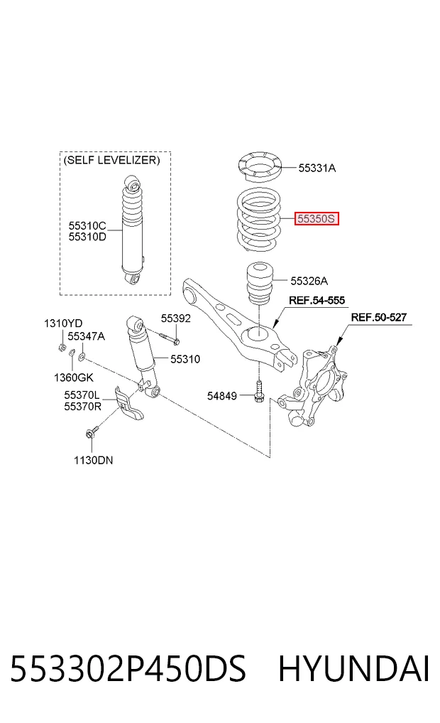 553302P450DS Hyundai/Kia