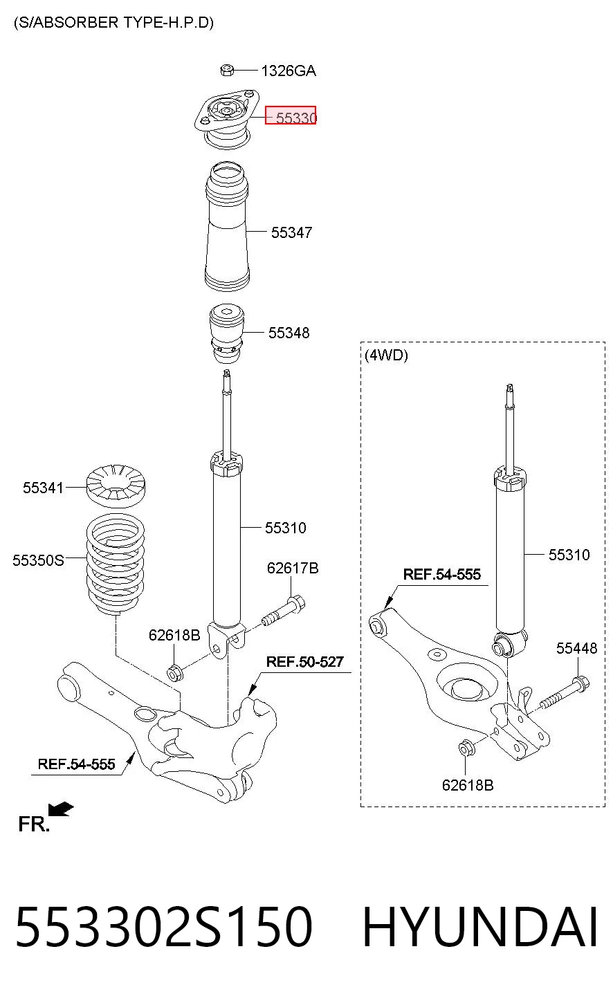 553302S150 Hyundai/Kia