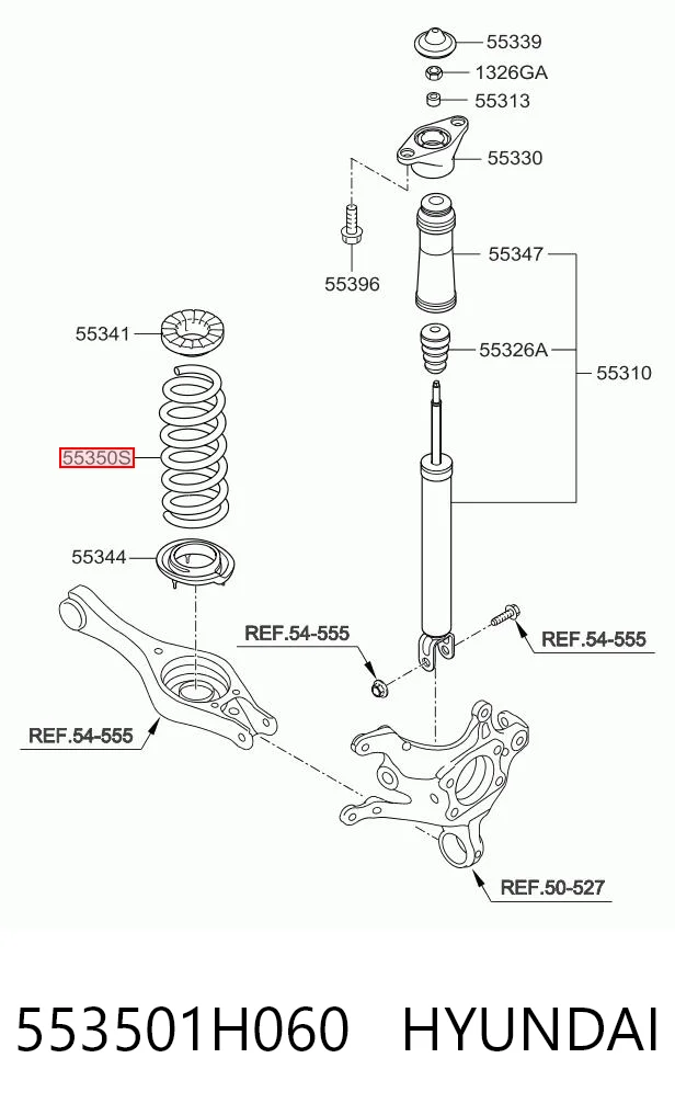 553501H060 Hyundai/Kia