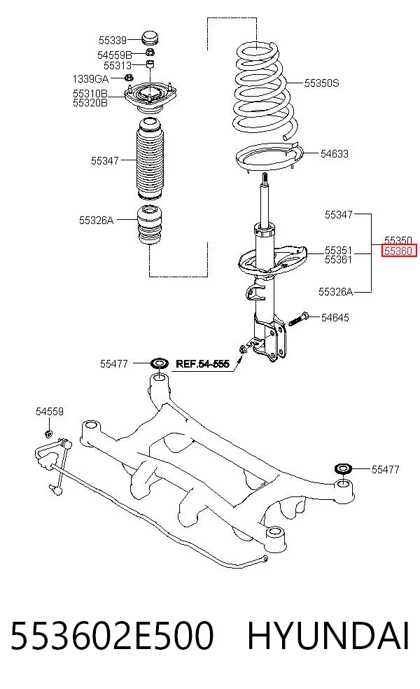 553602E500 Hyundai/Kia