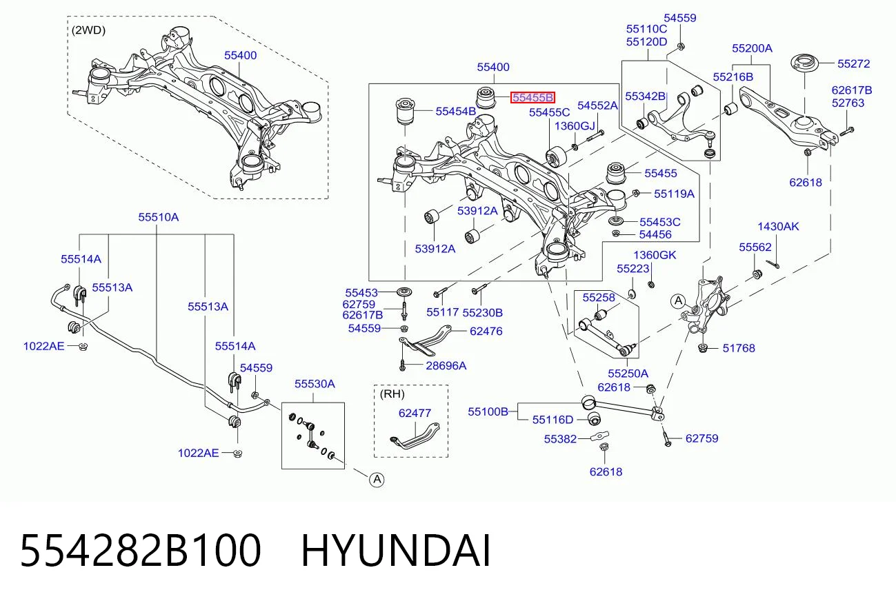 554282B100 Hyundai/Kia