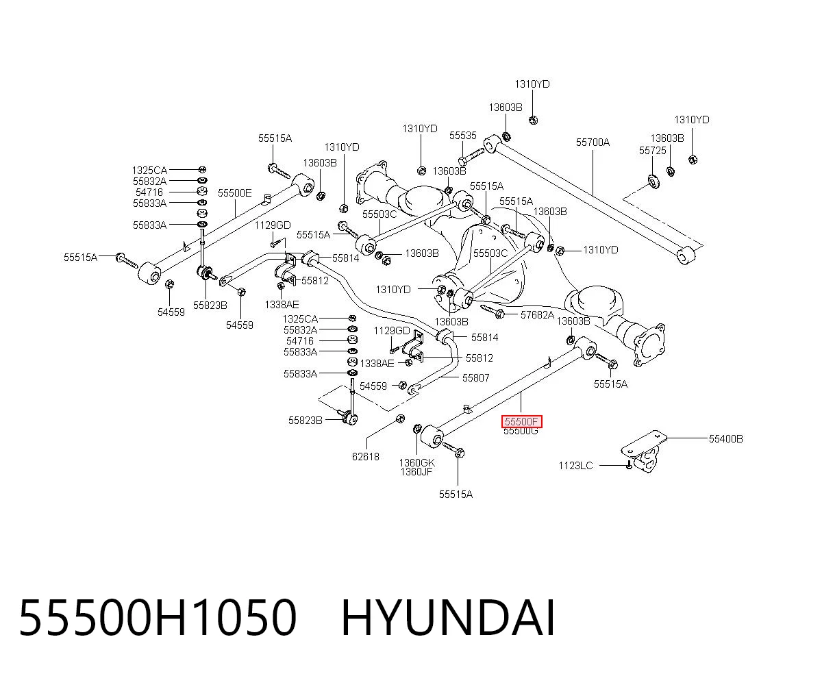 55500H1050 Hyundai/Kia