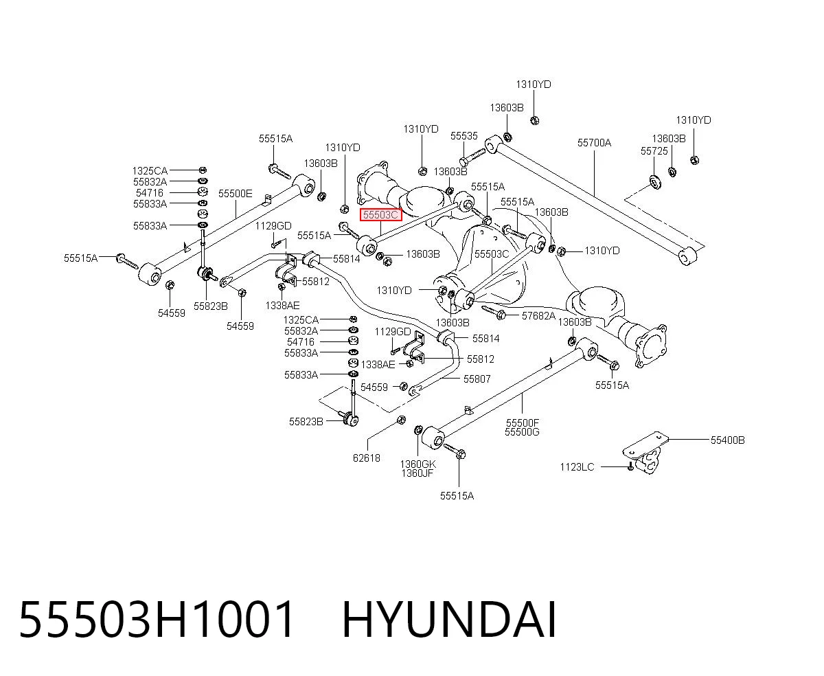 55503H1001 Hyundai/Kia