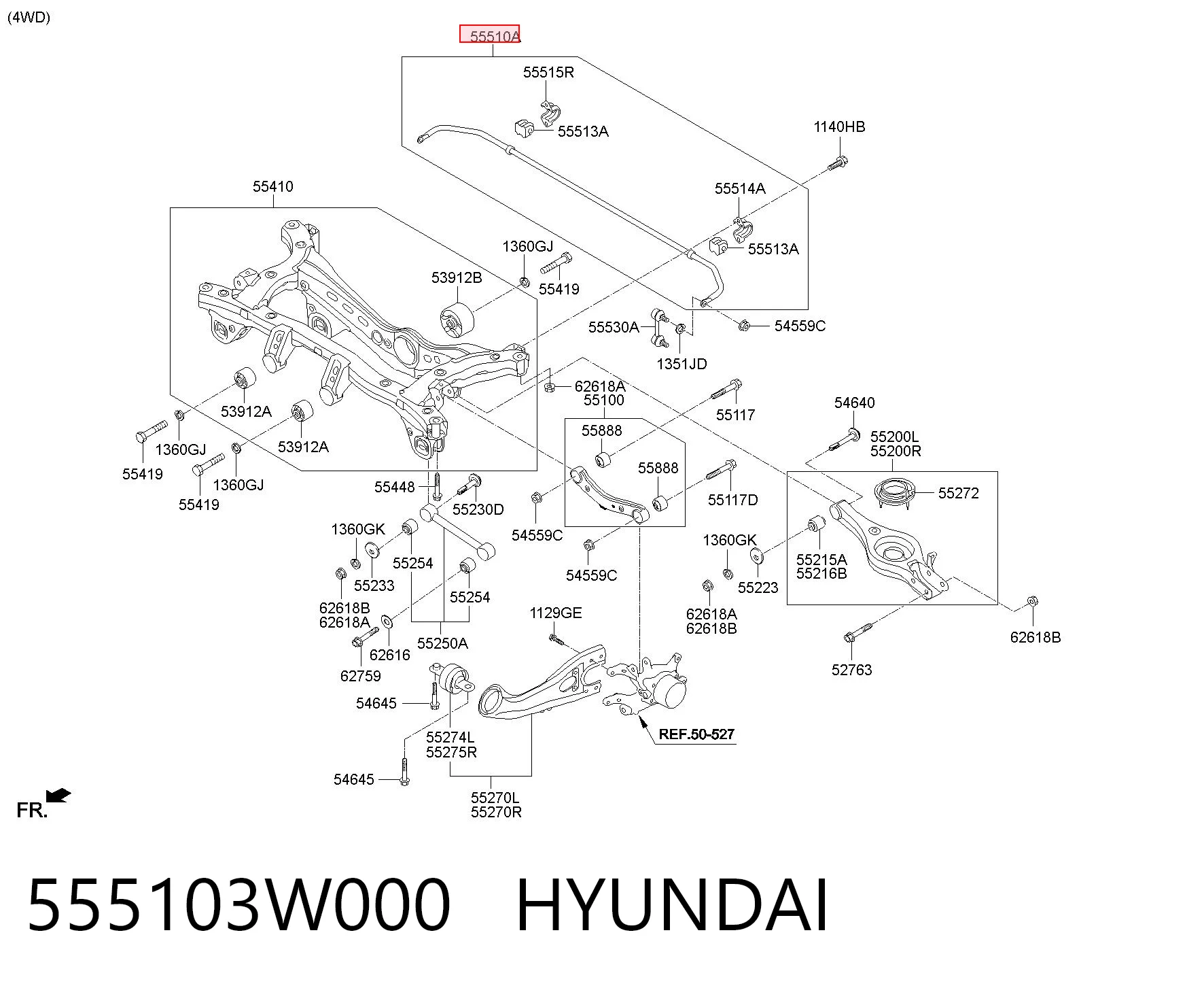 555103W000 Hyundai/Kia