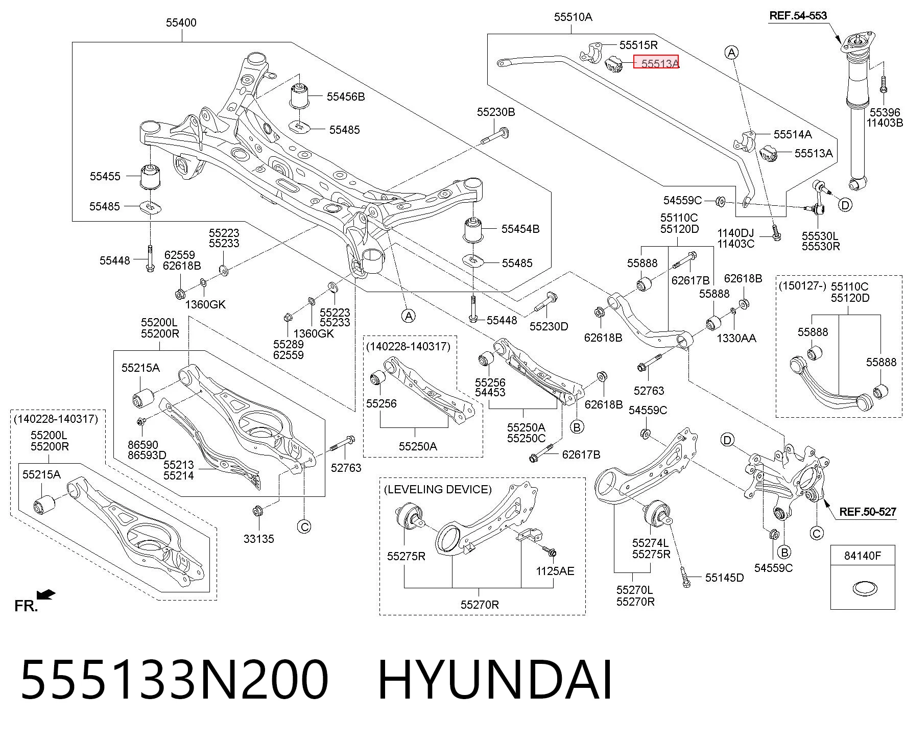555133N200 Hyundai/Kia