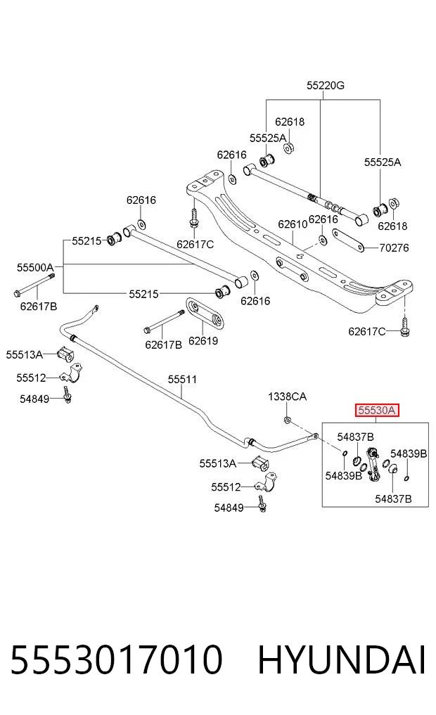 5553017010 Hyundai/Kia