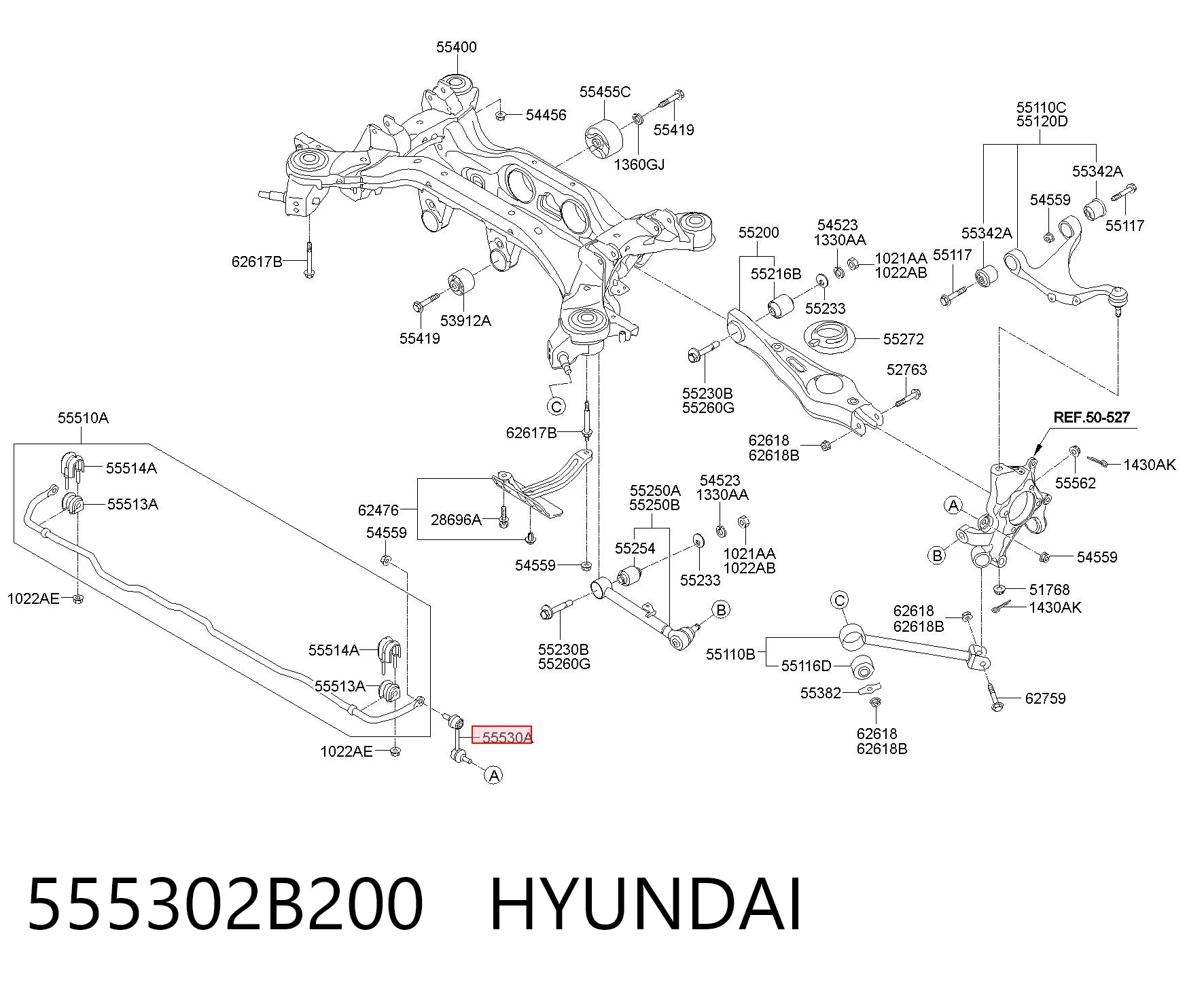 555302B200 Hyundai/Kia