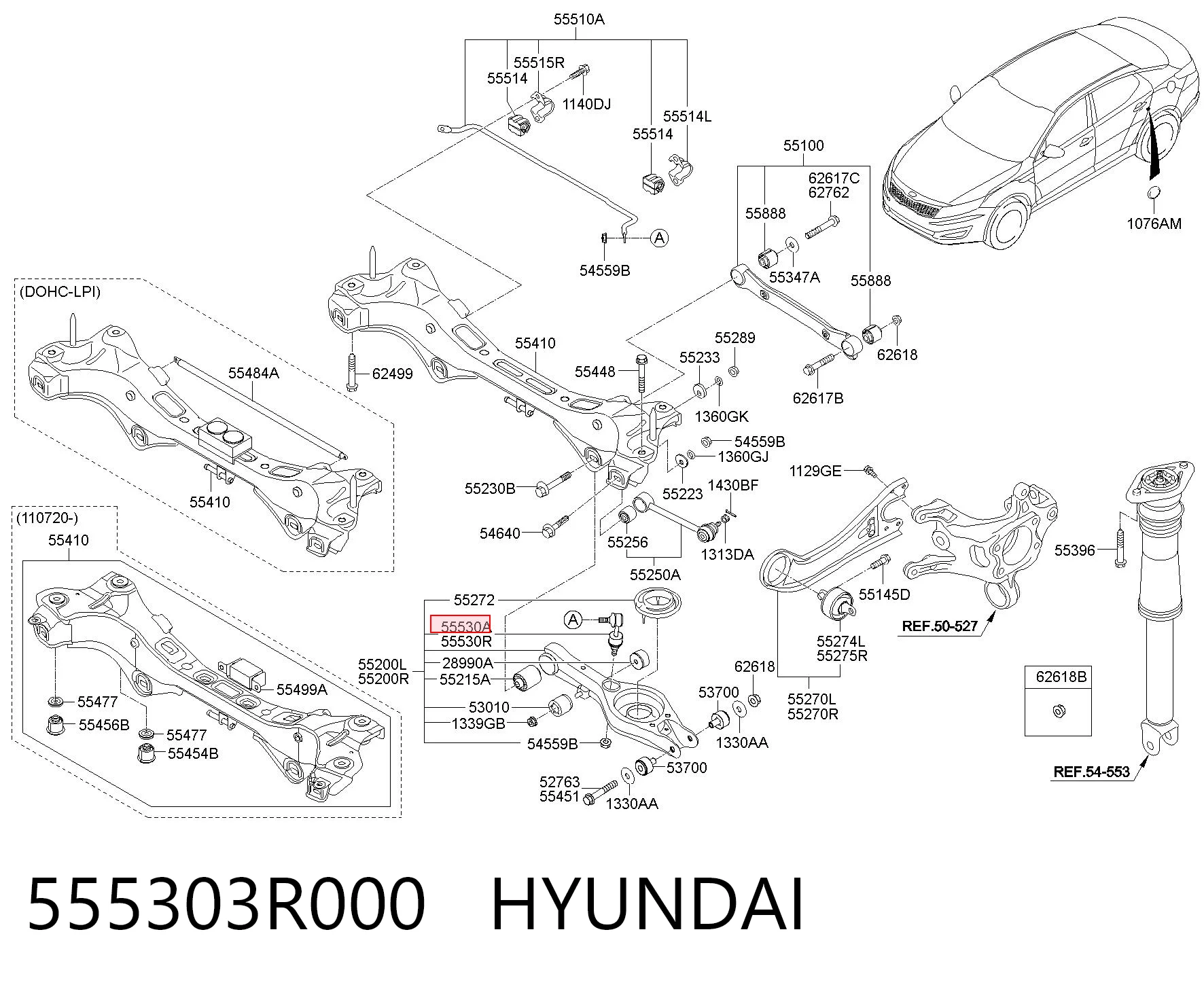555303R000 Hyundai/Kia