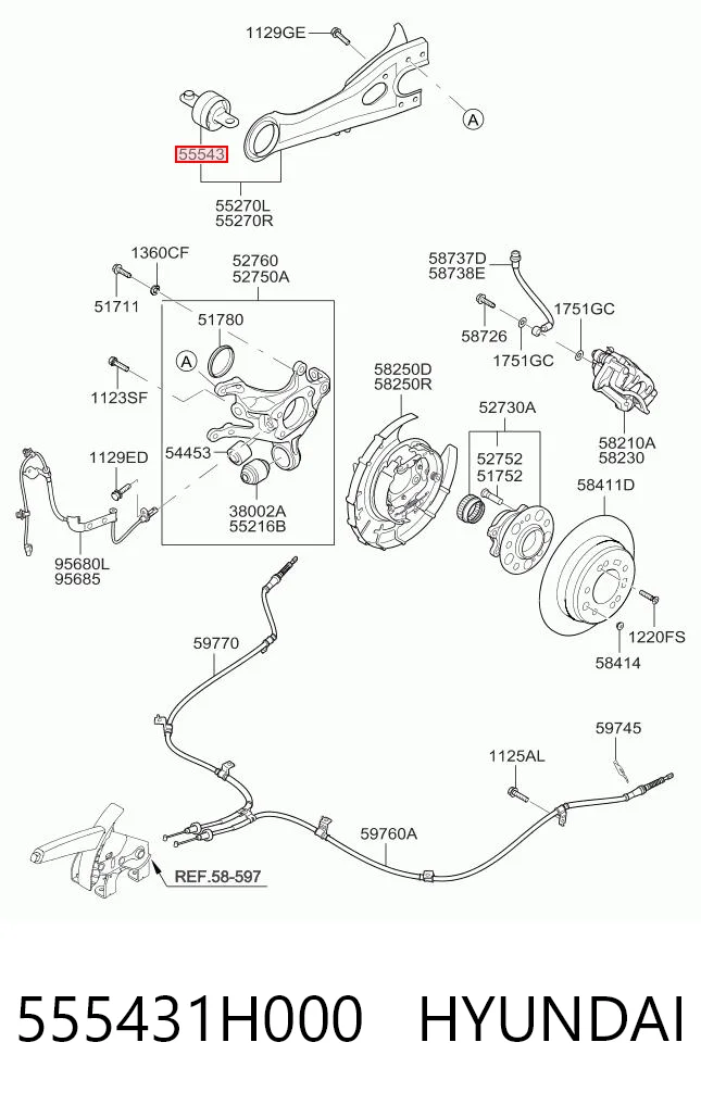 555431H000 Hyundai/Kia