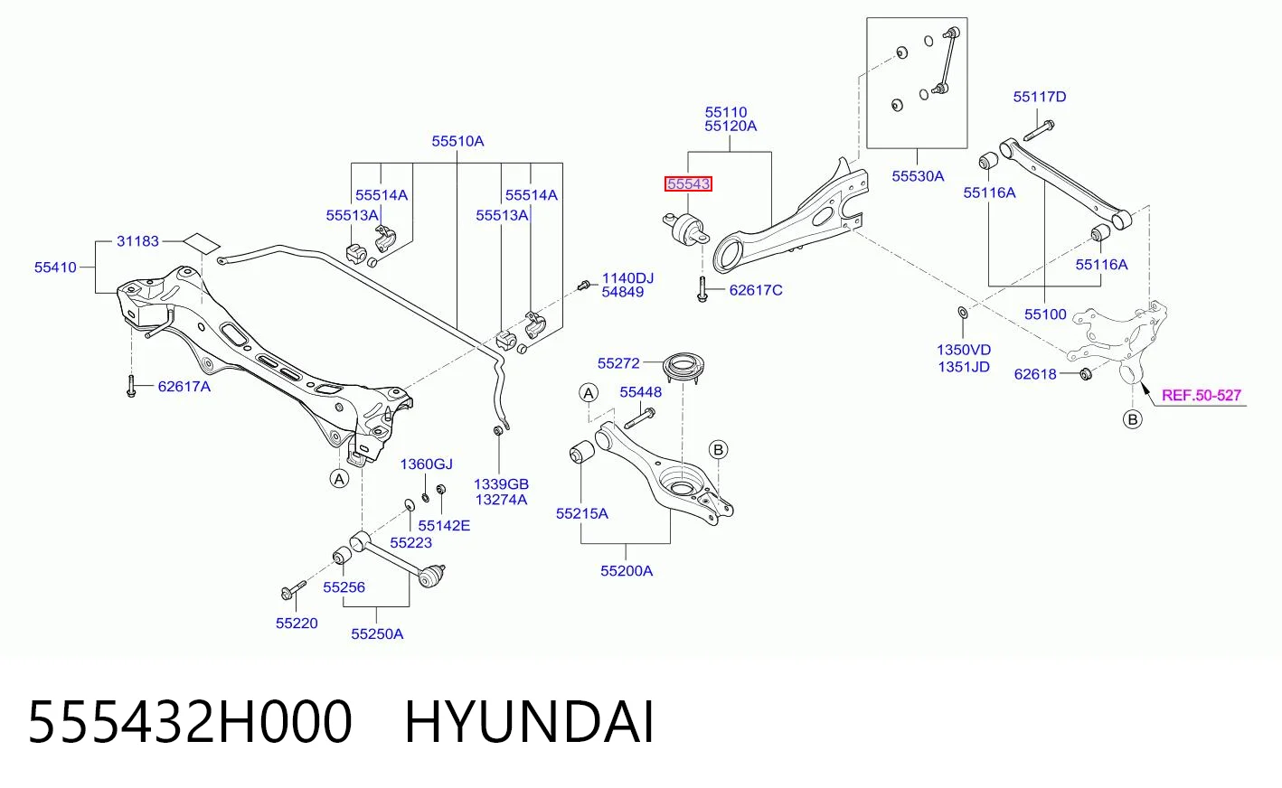 555432H000 Hyundai/Kia