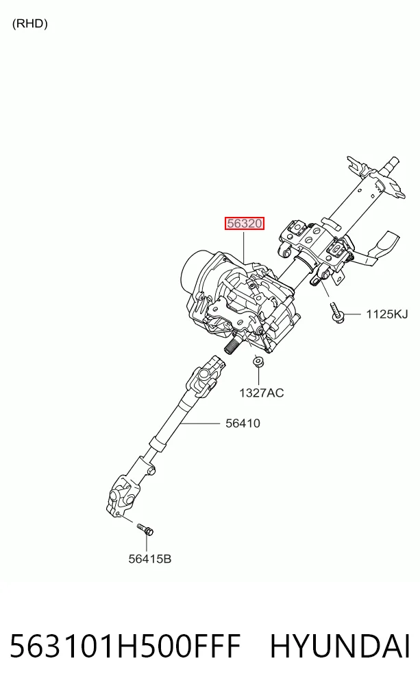 563101H500FFF Hyundai/Kia