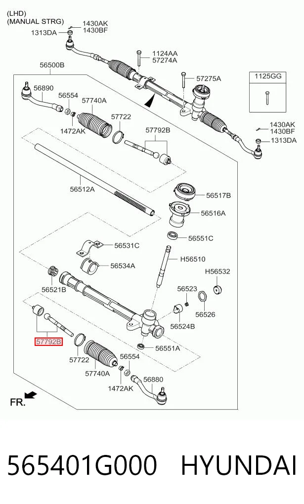565401G000 Hyundai/Kia