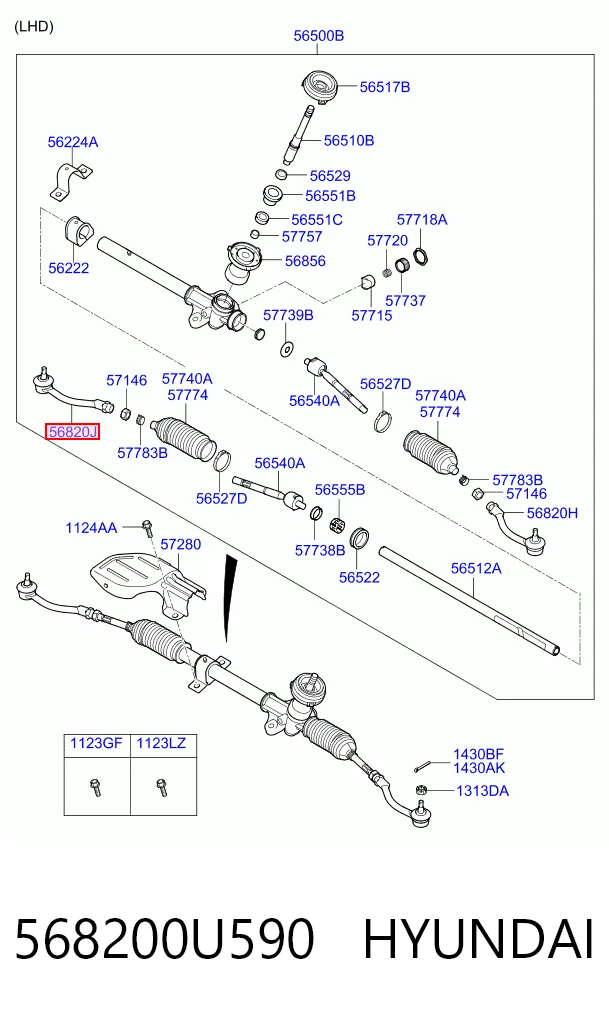 568200U590 Hyundai/Kia