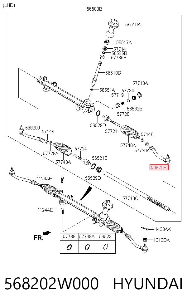 568202W000 Hyundai/Kia
