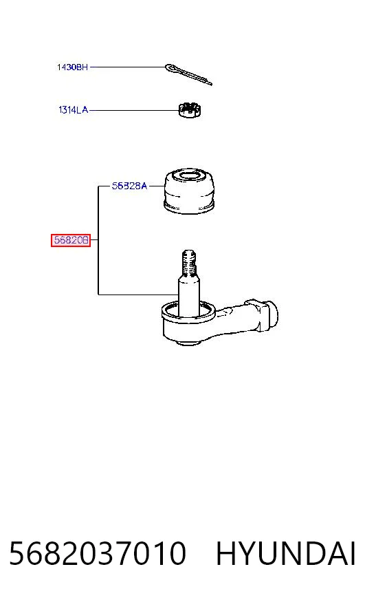 5682037010 Hyundai/Kia