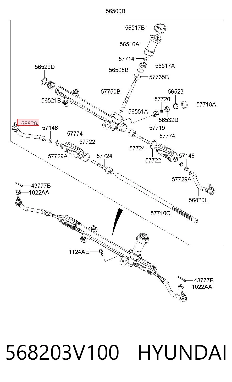 568203V100 Hyundai/Kia
