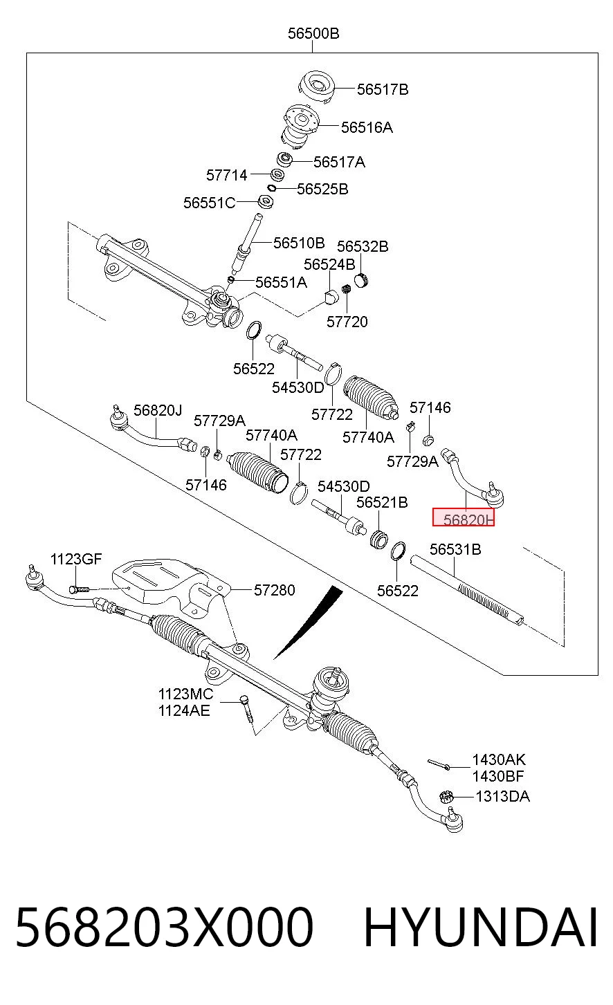 568203X000 Hyundai/Kia
