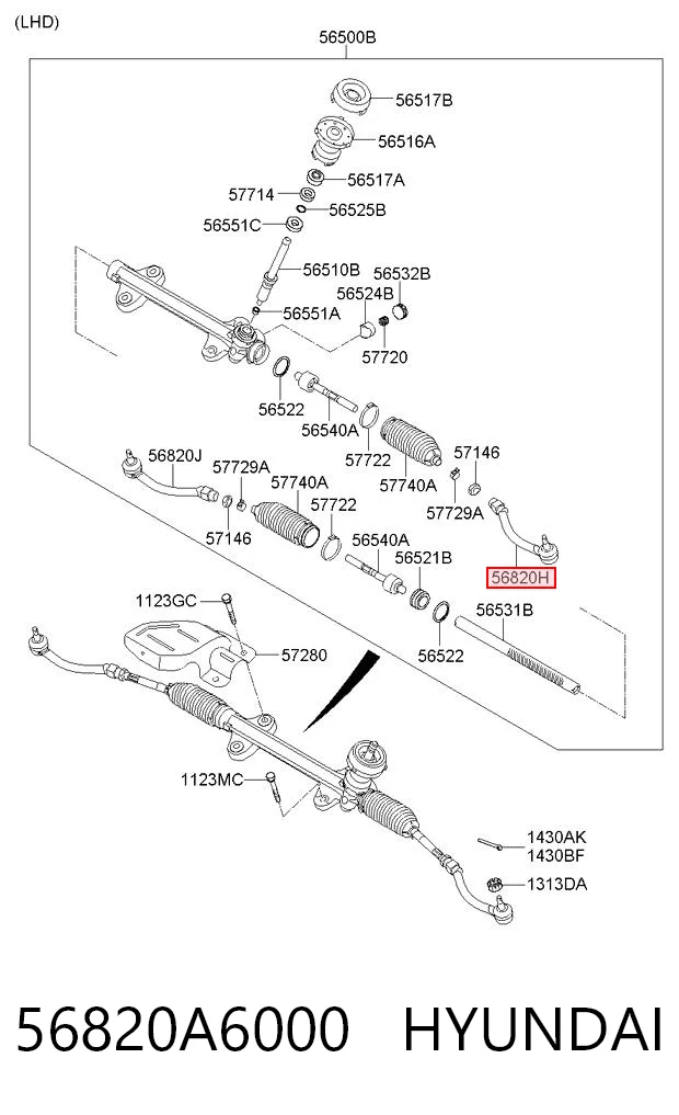 56820A6000 Hyundai/Kia