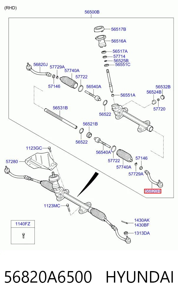 56820A6500 Hyundai/Kia